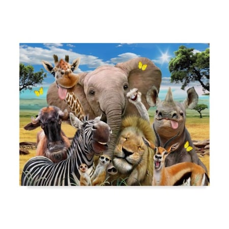 Howard Robinson 'The Safari' Canvas Art,35x47